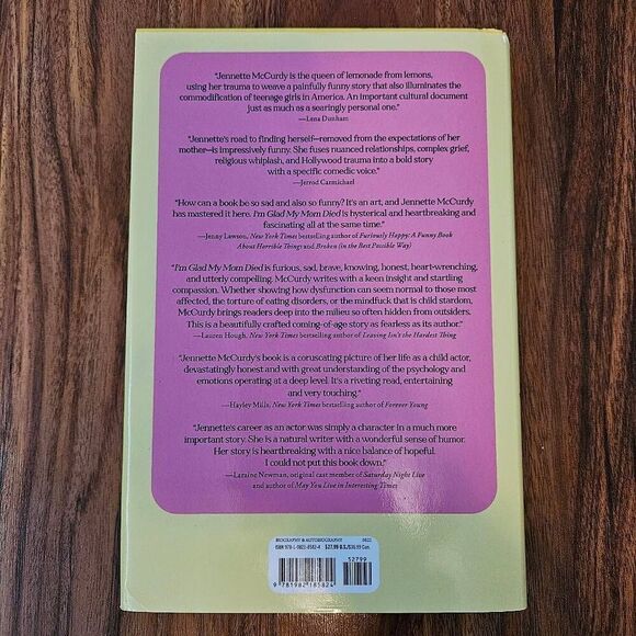 3 For $25 I'm Glad My Mom Died by Jennette McCurdy Hardback Book - Picture 3 of 5